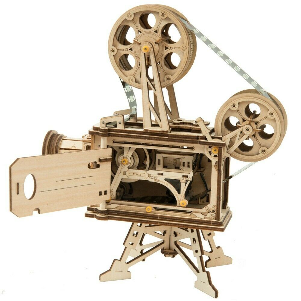 ROKR 3D-Holz-Puzzle Filmprojektor "Vitascope" Modellbausatz