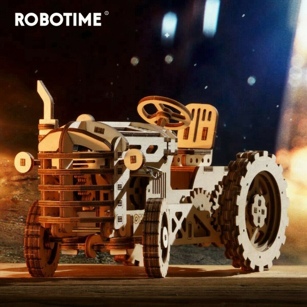 ROKR 3D-Holz-Puzzle Traktor Modellbausatz