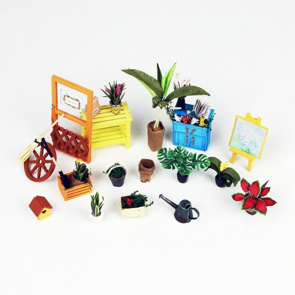 Rolife 3D-Holz-Puzzle DIY Miniature House "Cathy´s Flower House"