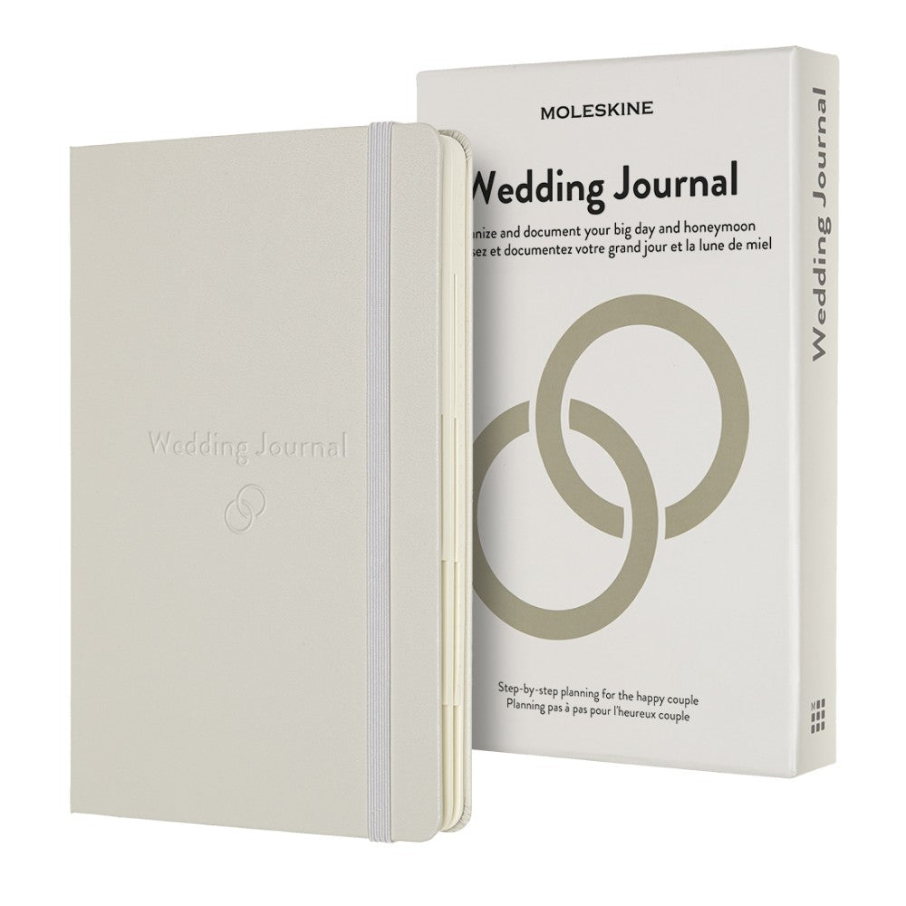 Moleskine Passion Journal Hardcover Large / A5 / Hochzeit / grau