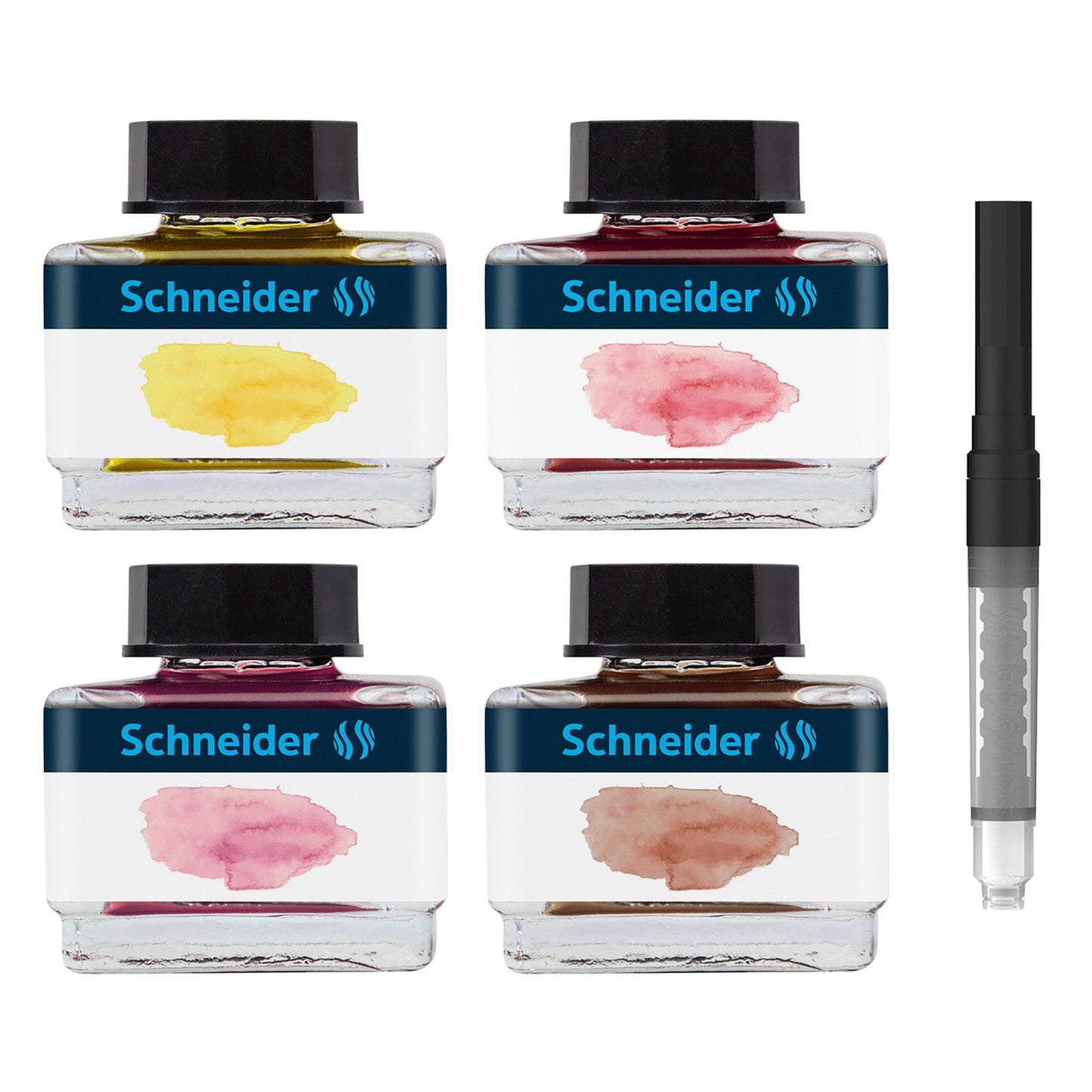 Schneider Tintenglas 4er-Geschenk-Set