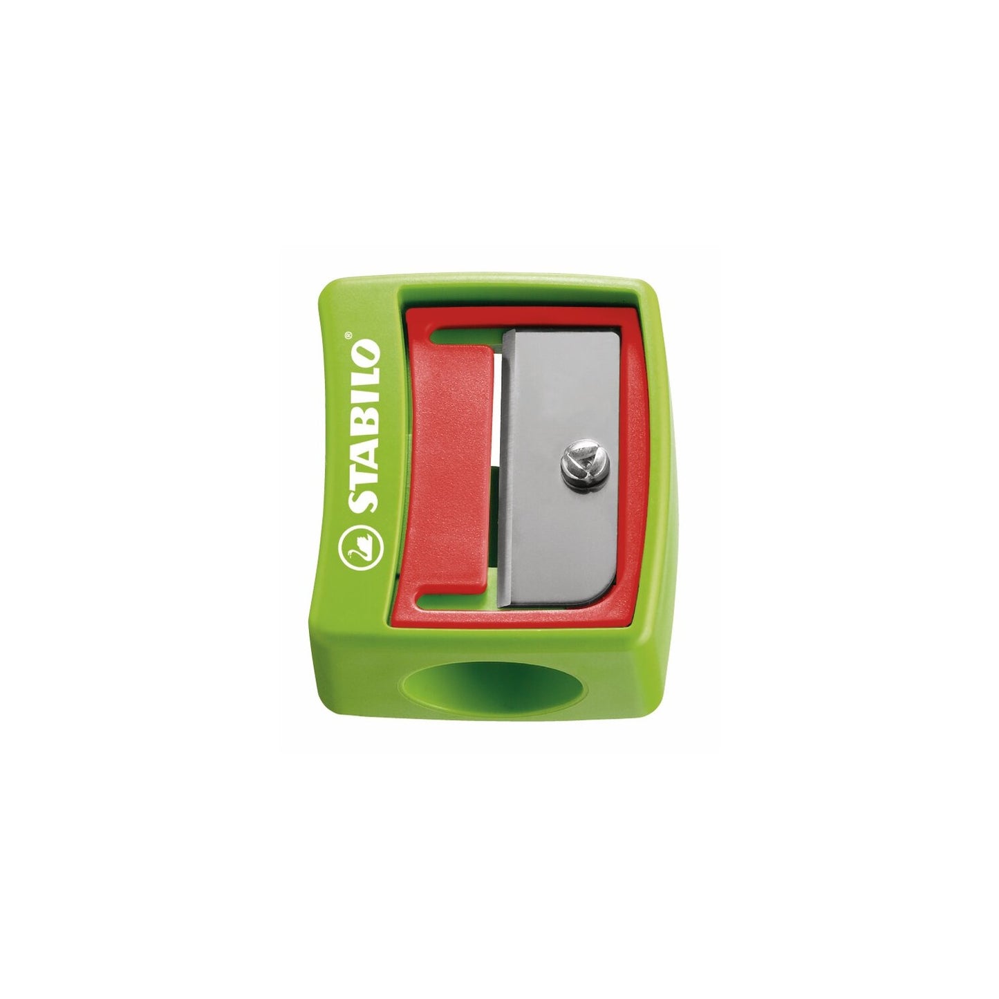 STABILO Woody 3 in 1 Spitzer rot/grün