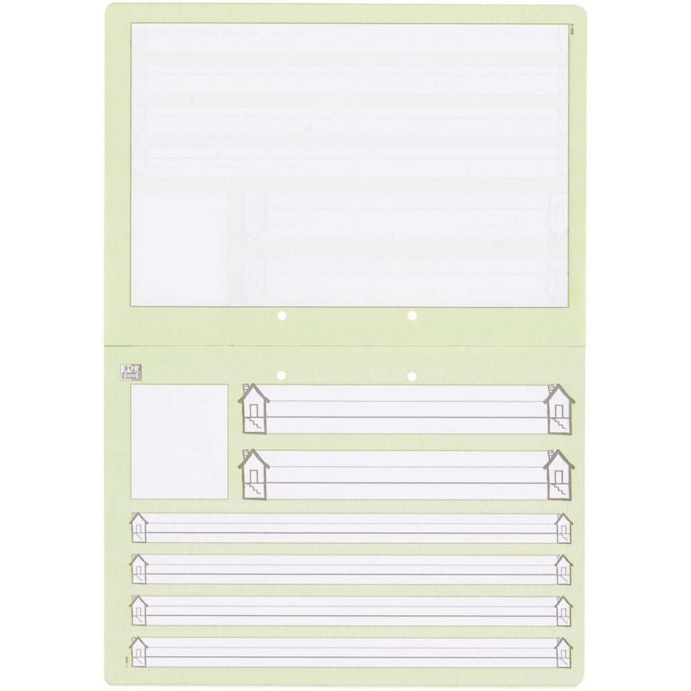 Oxford Schreiblernheft / A4 / quer / 16 Blatt / Lineatur SL / liniert