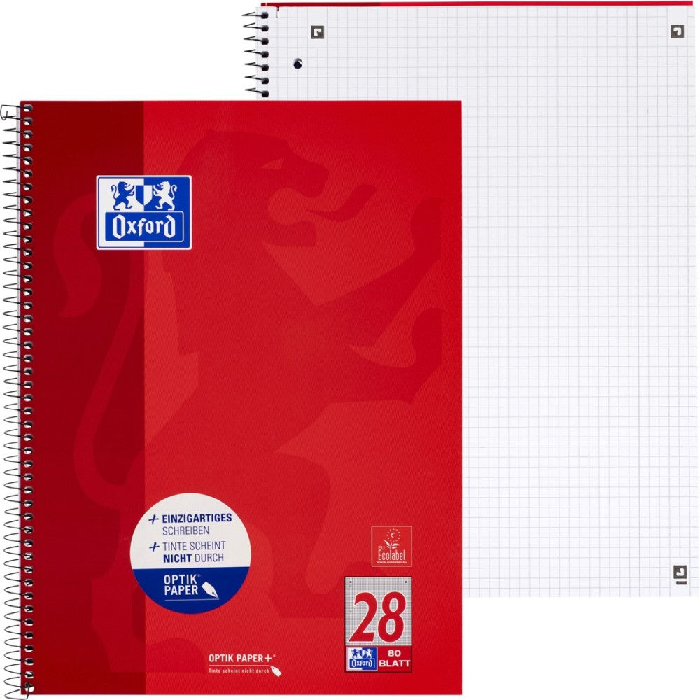 Oxford Classic Collegeblock / A4+ / 80 Blatt