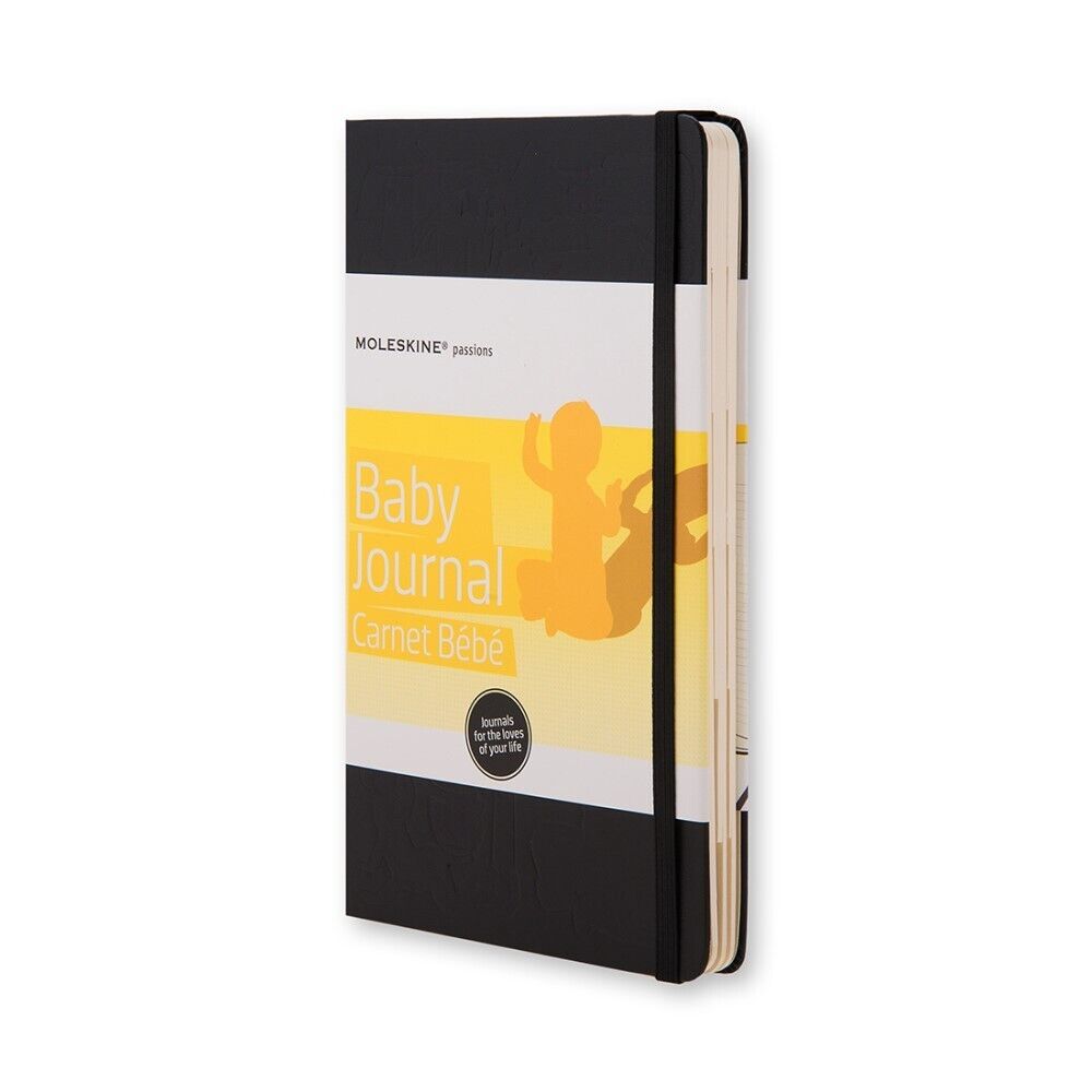 Moleskine Passion Journal Baby Large fester Einband mit Prägung