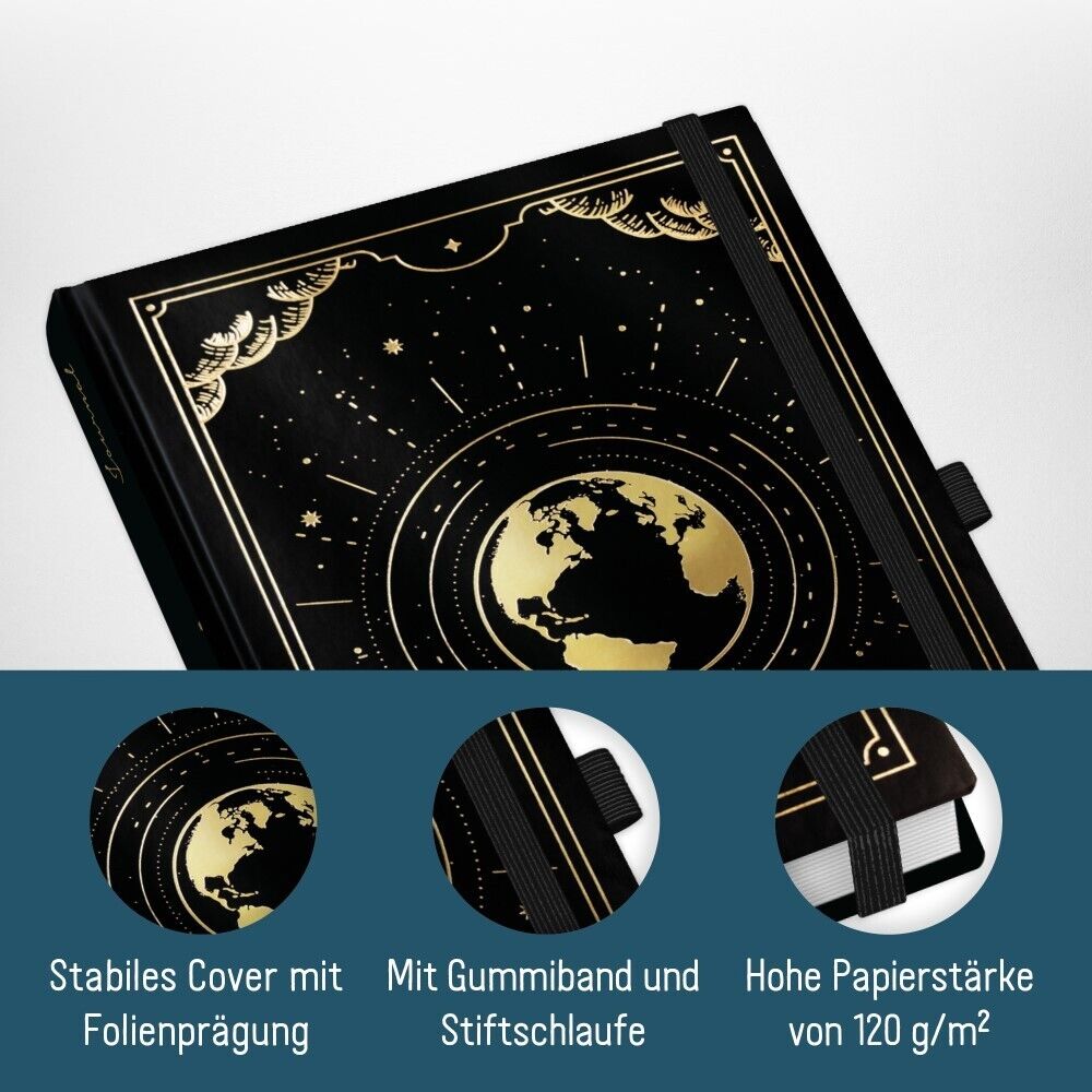 paper&you Journal Premium A5 / gepunktet / New Adventures / Häfft-Verlag