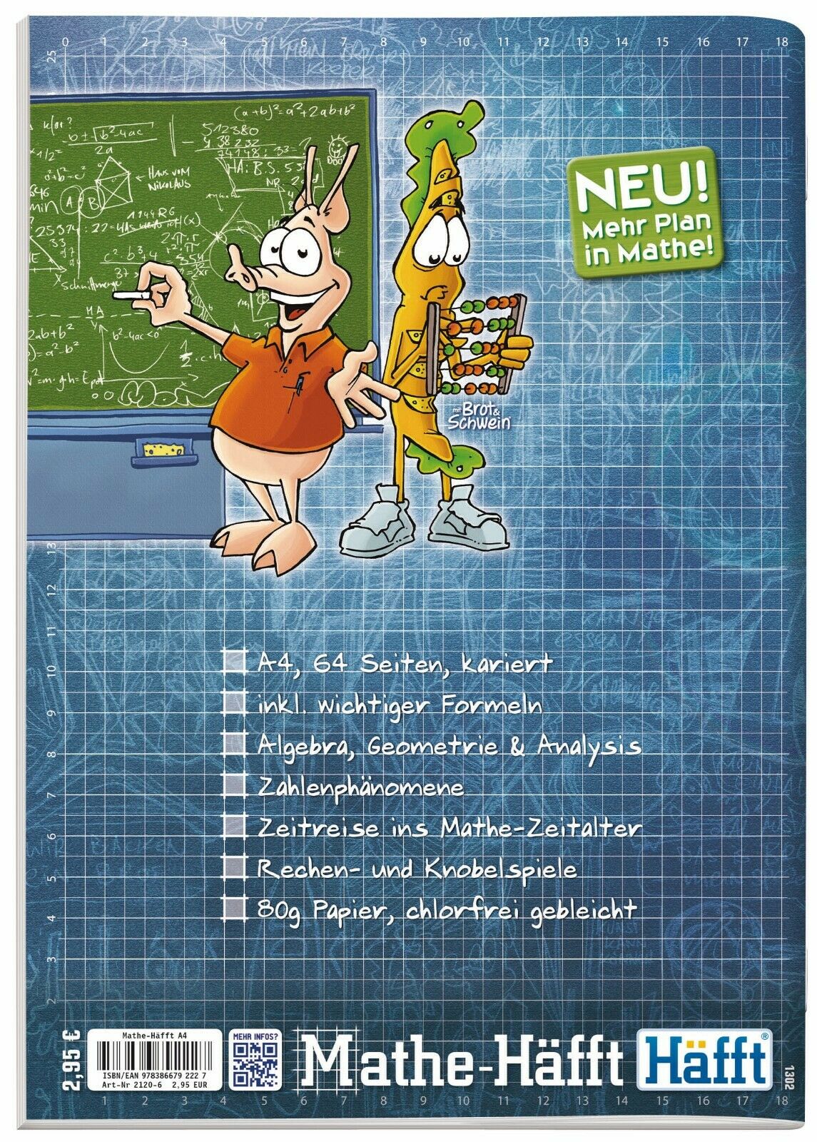 Mathe-Häfft Premium / A4 / 64 Seiten