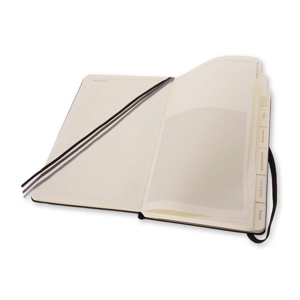 Moleskine Passion Journal Baby Large fester Einband mit Prägung