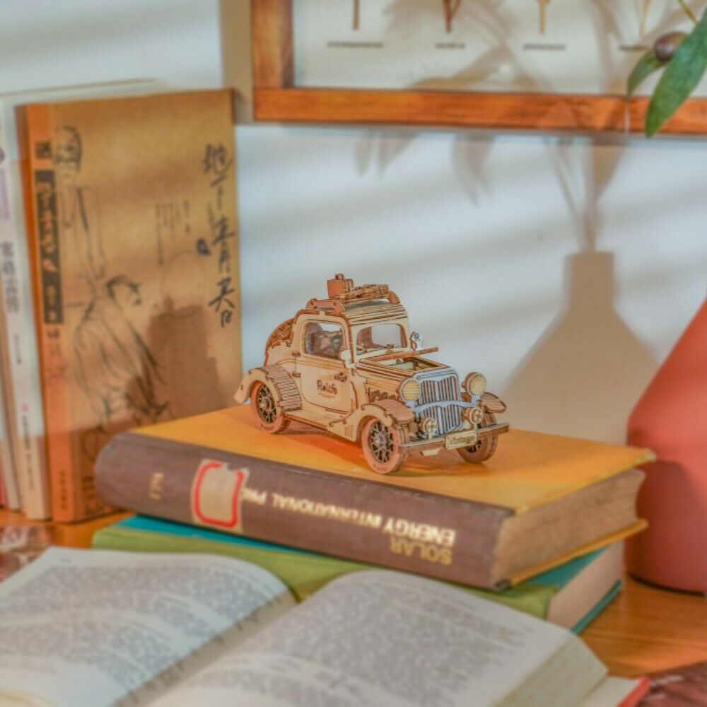 Rolife 3D-Holz-Puzzle "Vintage Car"