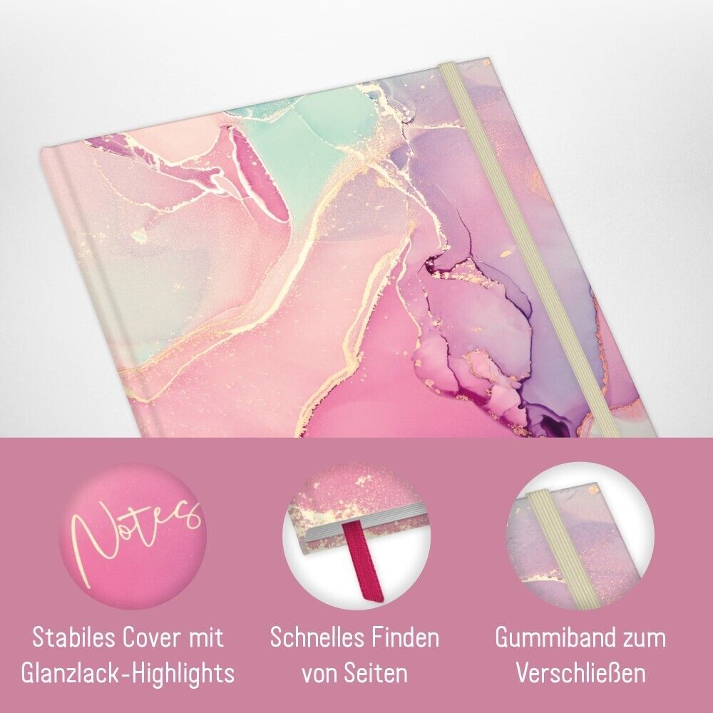 paper&you Journal A4+ / liniert / Silky Pink / Häfft-Verlag