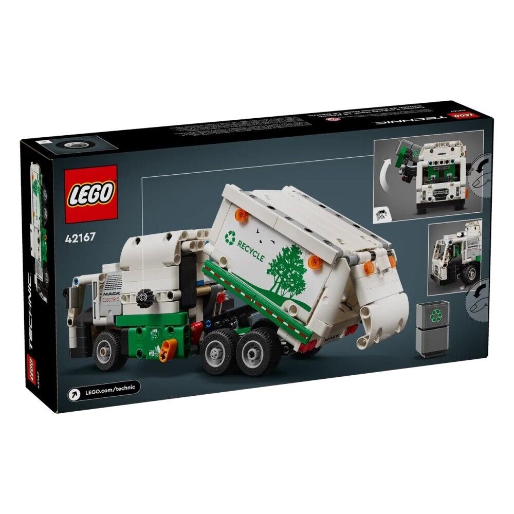 LEGO Technic: Mack® LR Electric Müllwagen (42167)