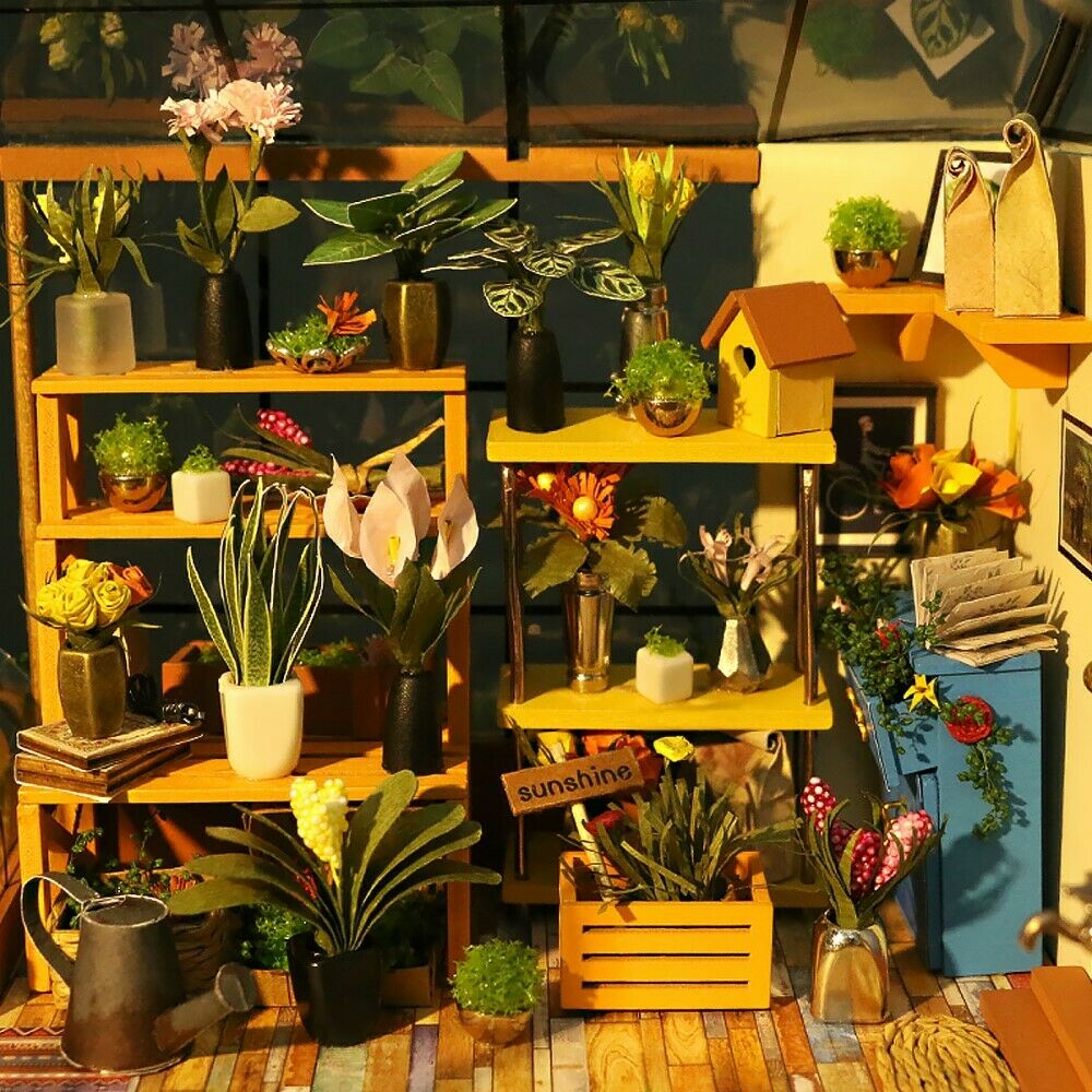 Rolife 3D-Holz-Puzzle DIY Miniature House "Cathy´s Flower House"