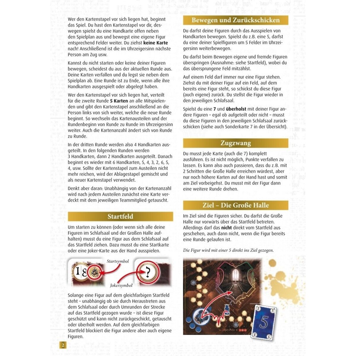 Brettspiel DOG Harry Potter von Schmidt Spiele / Wizarding World