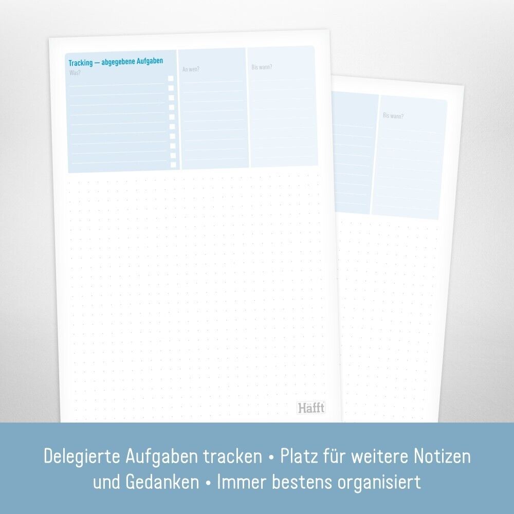 paper&you Block A5 hoch / Aufgabenplanung Eisenhower / vom Häfft-Verlag
