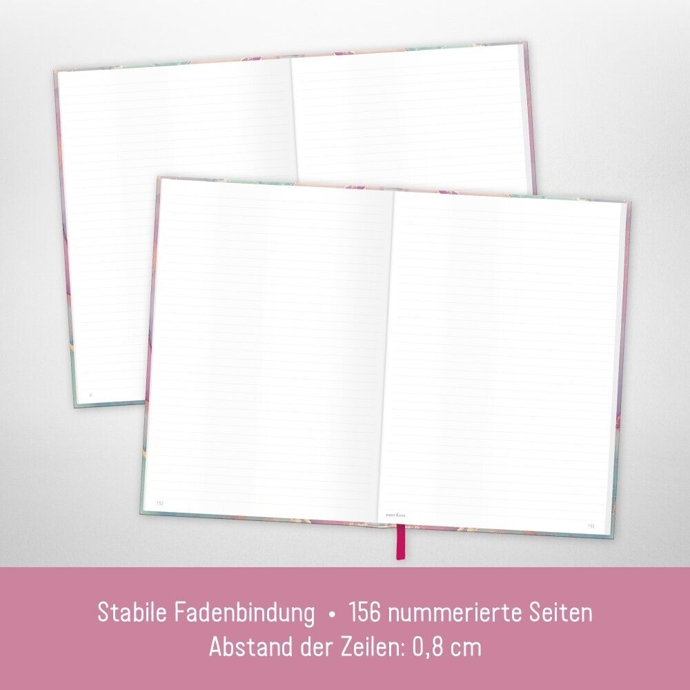 paper&you Journal A4+ / liniert / Silky Pink / Häfft-Verlag