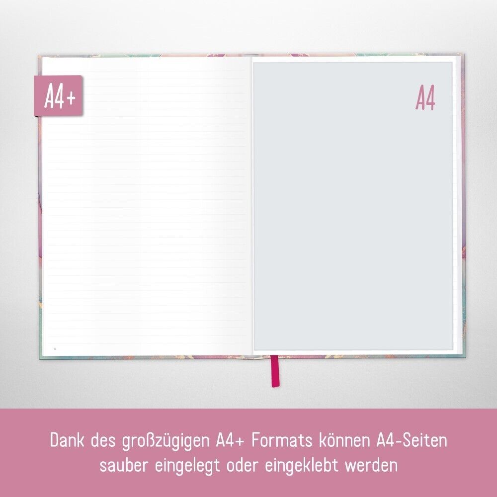 paper&you Journal A4+ / liniert / Silky Pink / Häfft-Verlag