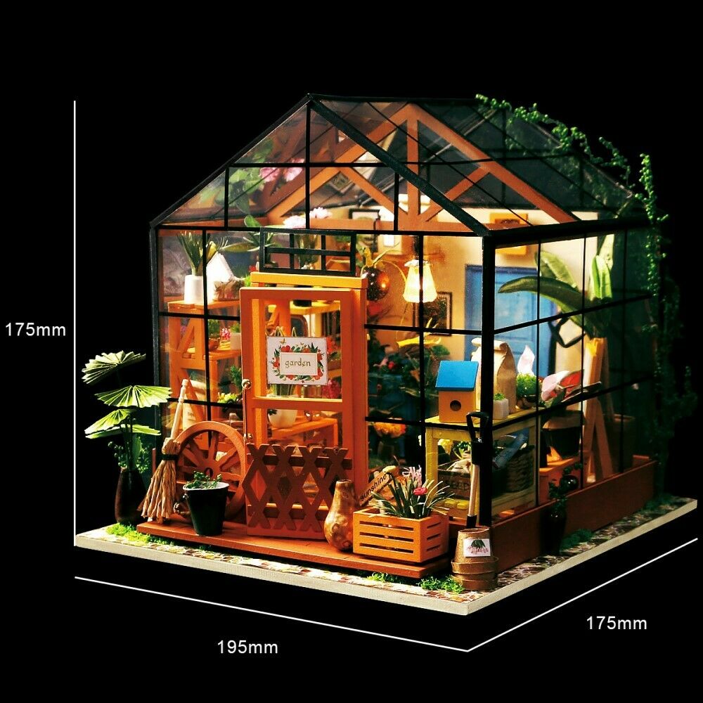 Rolife 3D-Holz-Puzzle DIY Miniature House "Cathy´s Flower House"