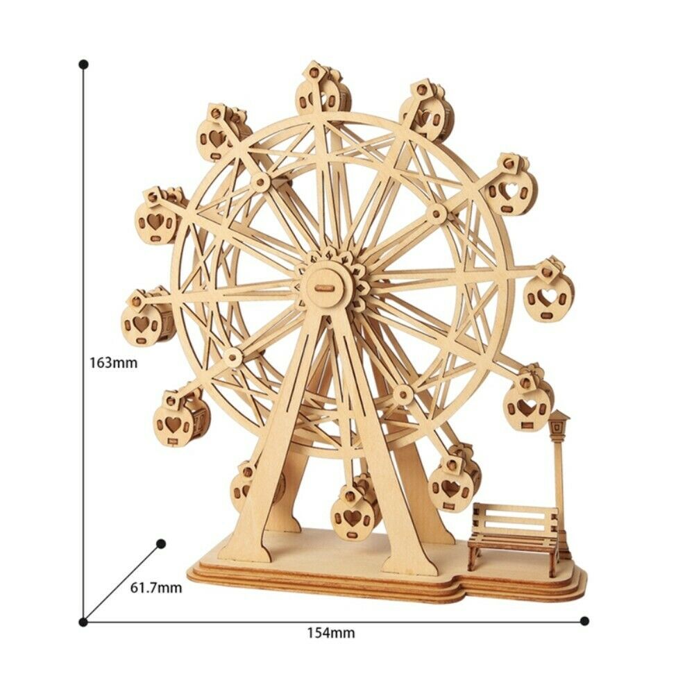 Rolife 3D-Holz-Puzzle "Ferris Wheel"