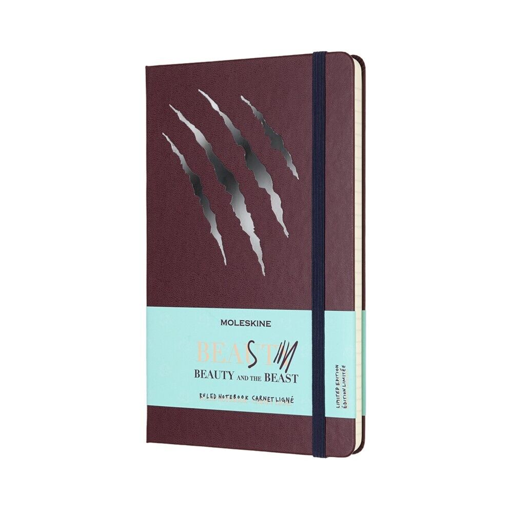 Moleskine Notizbuch "Die schöne und das Biest" Hardcover Large Liniert