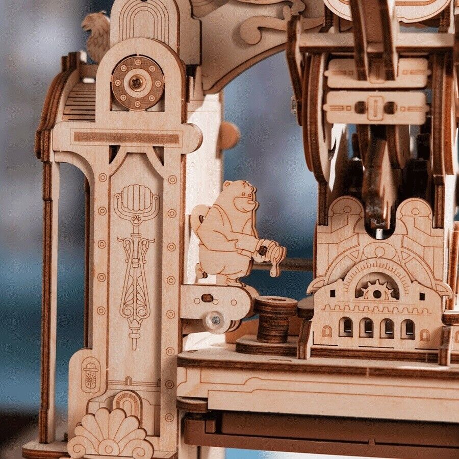 ROKR 3D-Holz-Puzzle Classic Printing Press / Druckerpresse