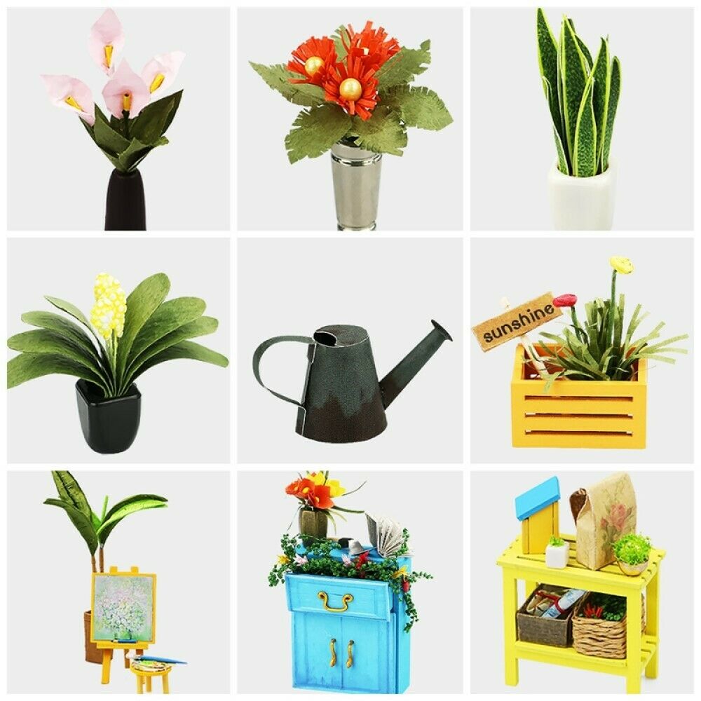 Rolife 3D-Holz-Puzzle DIY Miniature House "Cathy´s Flower House"