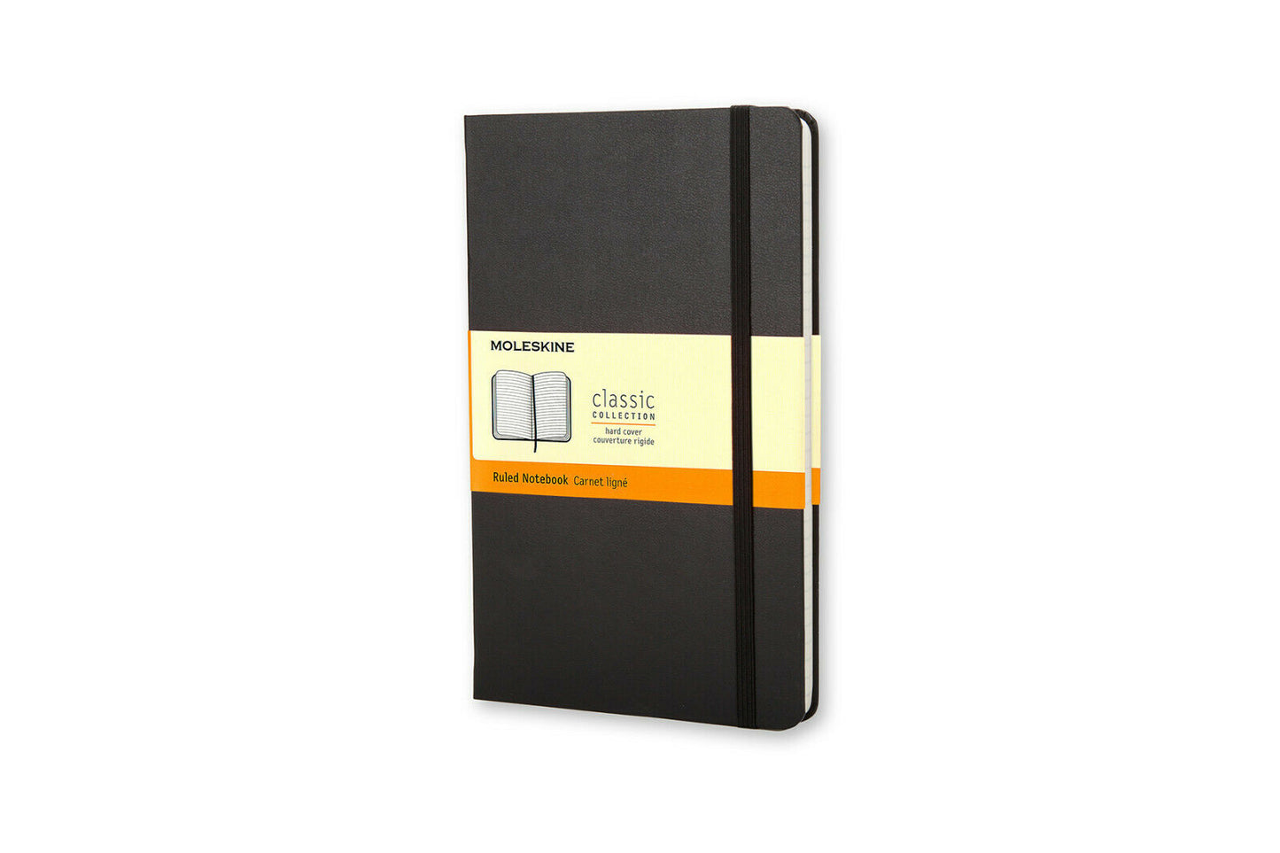 Moleskine Notizbuch Hardcover Large / A5 / liniert / schwarz