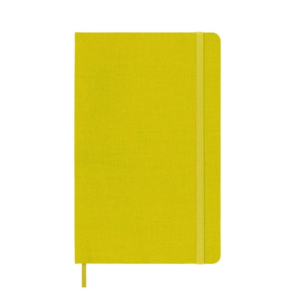 Moleskine Notizbuch Hardcover Stoffeinband Large / A5 / liniert / strohgelb