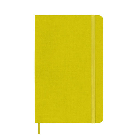 Moleskine Notizbuch Hardcover Stoffeinband Large / A5 / liniert / strohgelb
