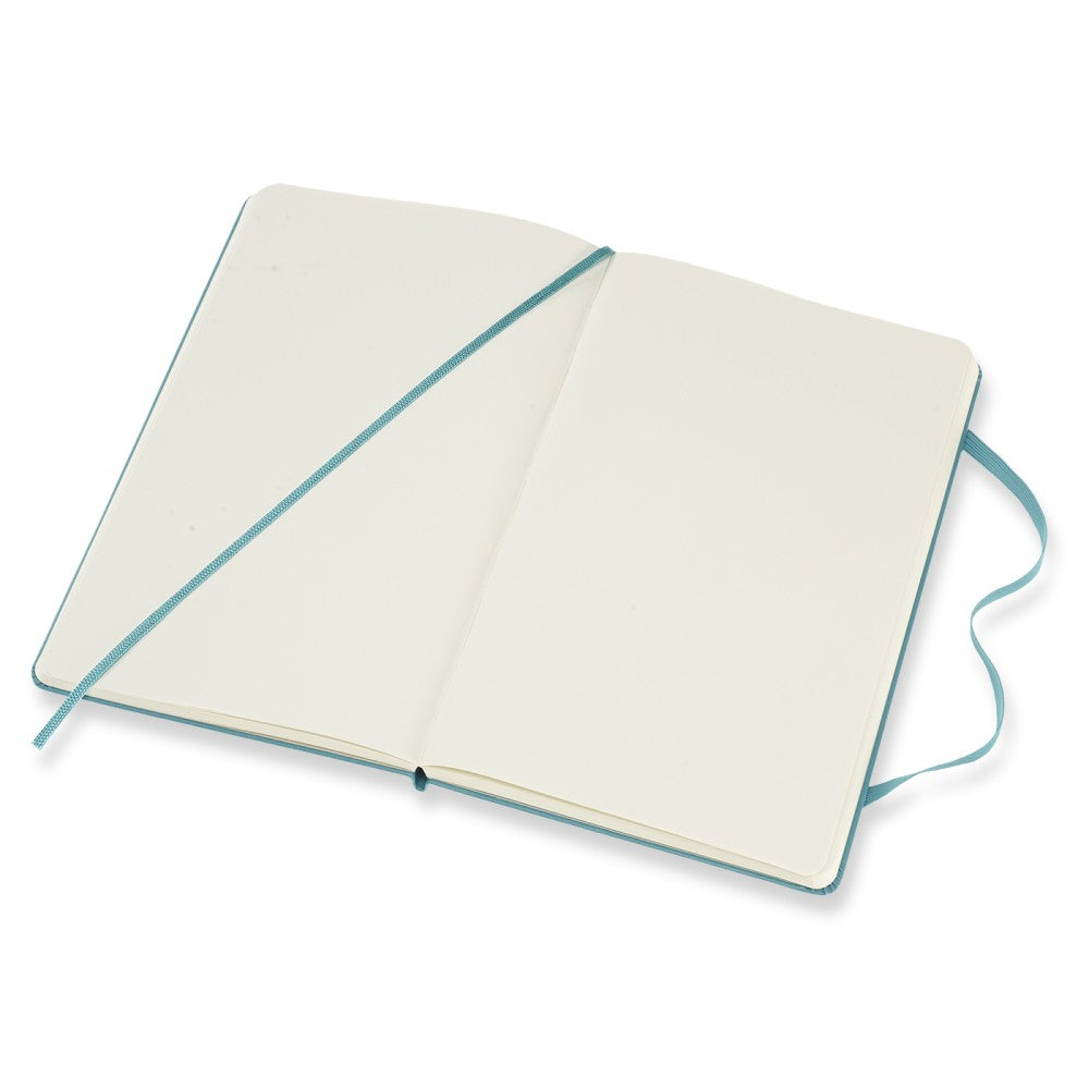 Moleskine Notizbuch Hardcover Large / A5 / blanko / riffblau