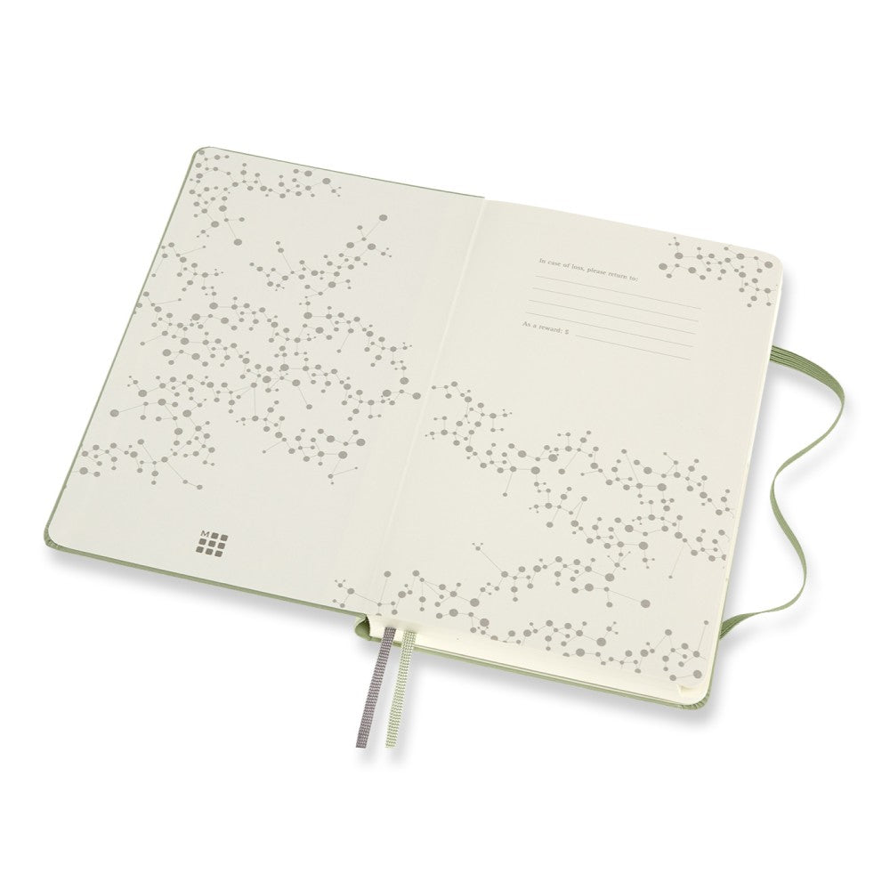 Moleskine Passion Journal Hardcover Large / A5 / Wellness / grün