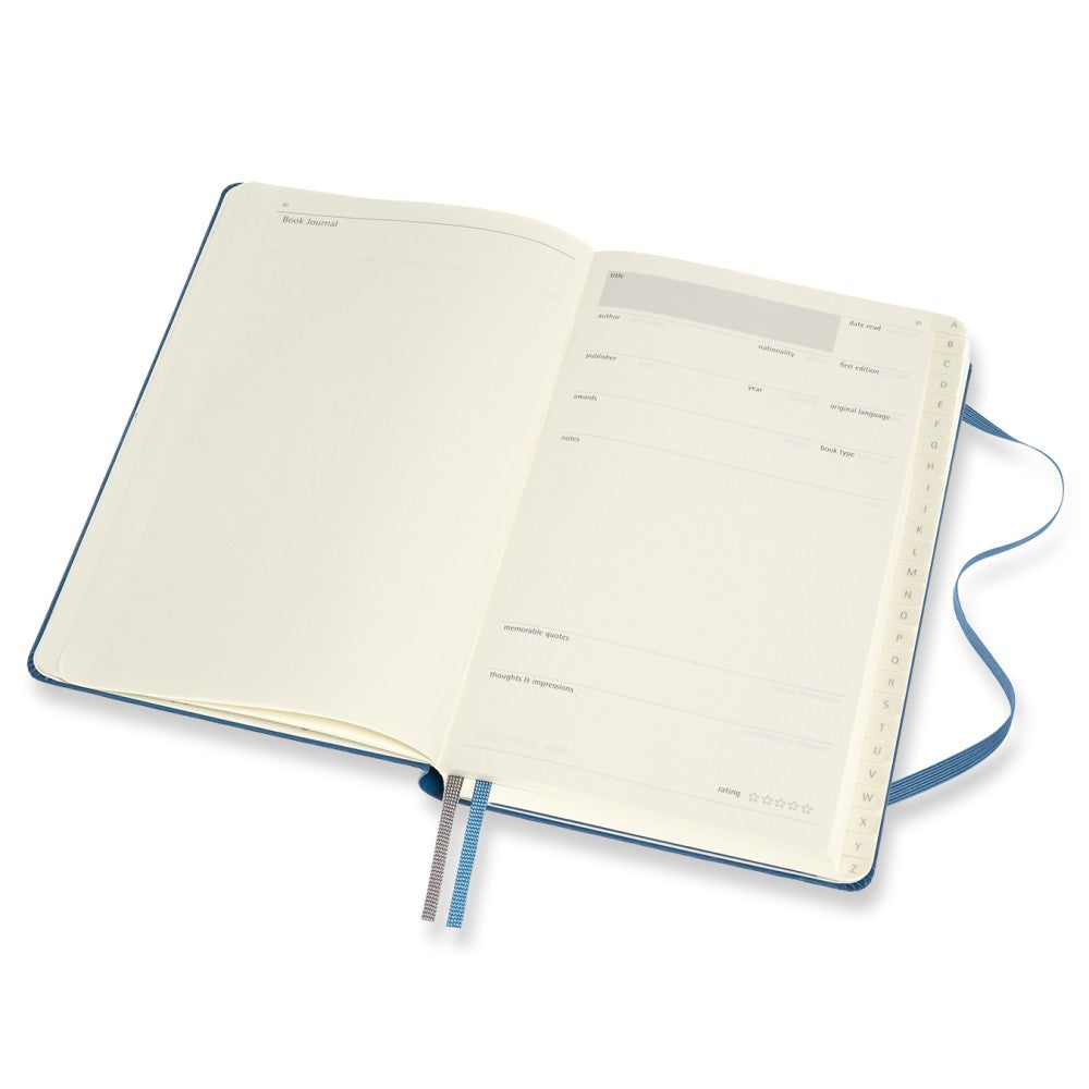 Moleskine Passion Journal Hardcover Large / A5 / Buch / blau