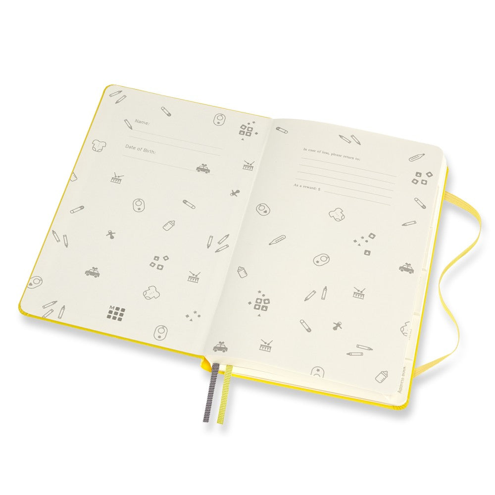 Moleskine Passion Journal Hardcover Large / A5 / Baby / gelb