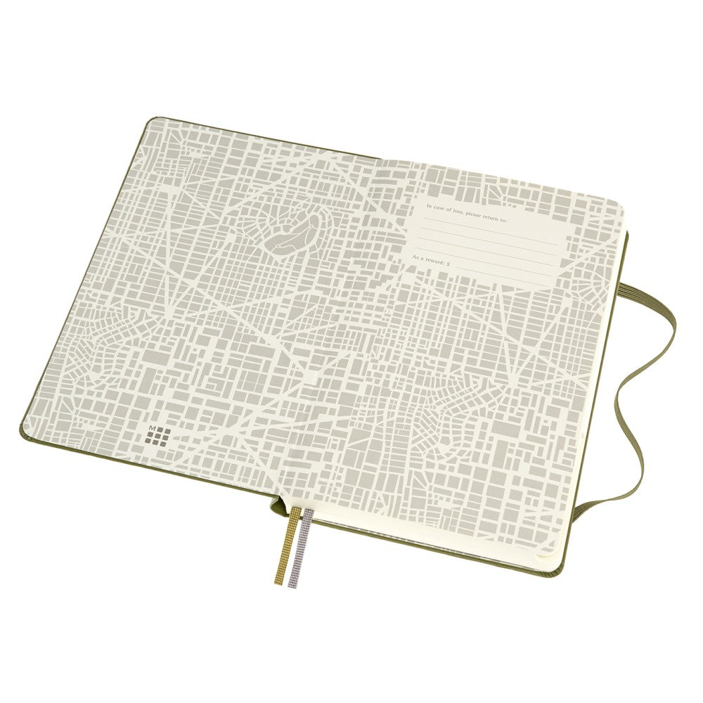 Moleskine Passion Journal Hardcover Large / A5 / Reisen / grün