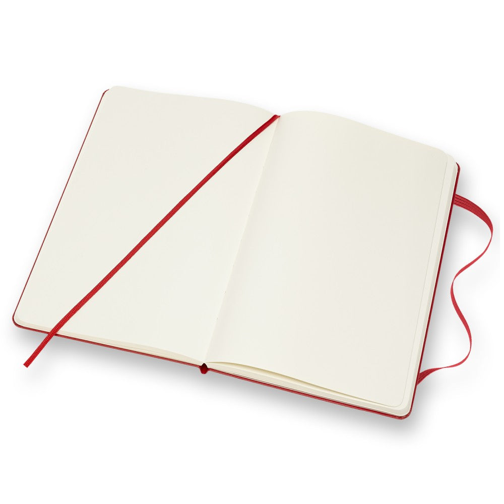 Moleskine Notizbuch Hardcover Large / A5 / blanko / scharlachrot