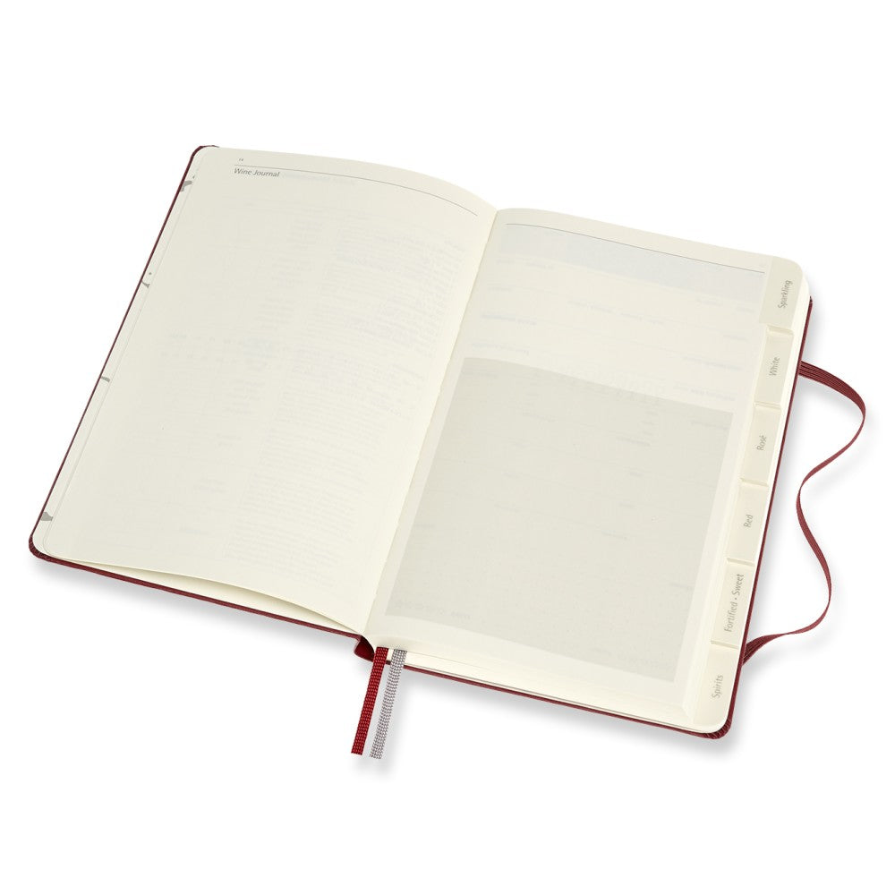 Moleskine Passion Journal Hardcover Large / A5 / Wein / dunkelrot