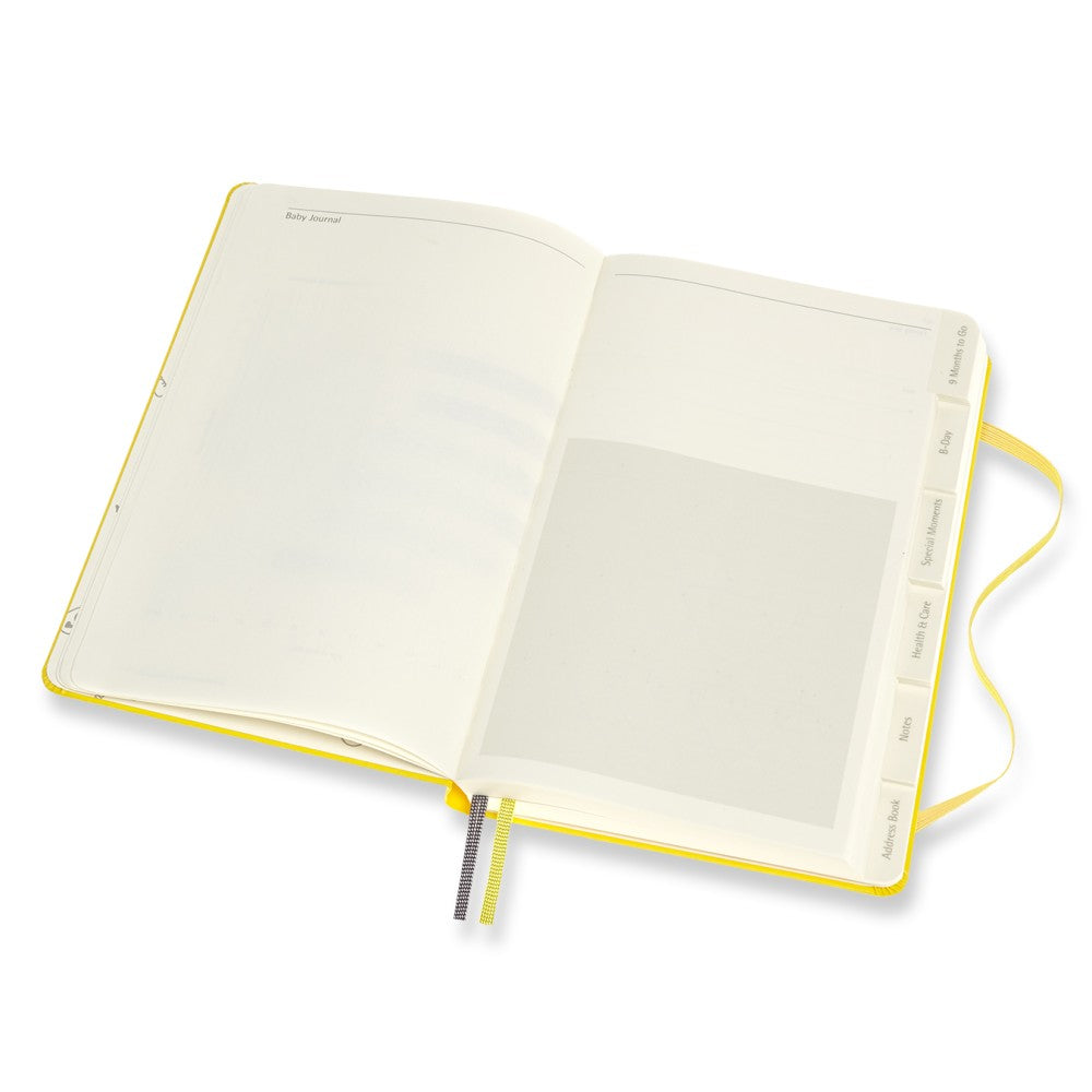 Moleskine Passion Journal Hardcover Large / A5 / Baby / gelb