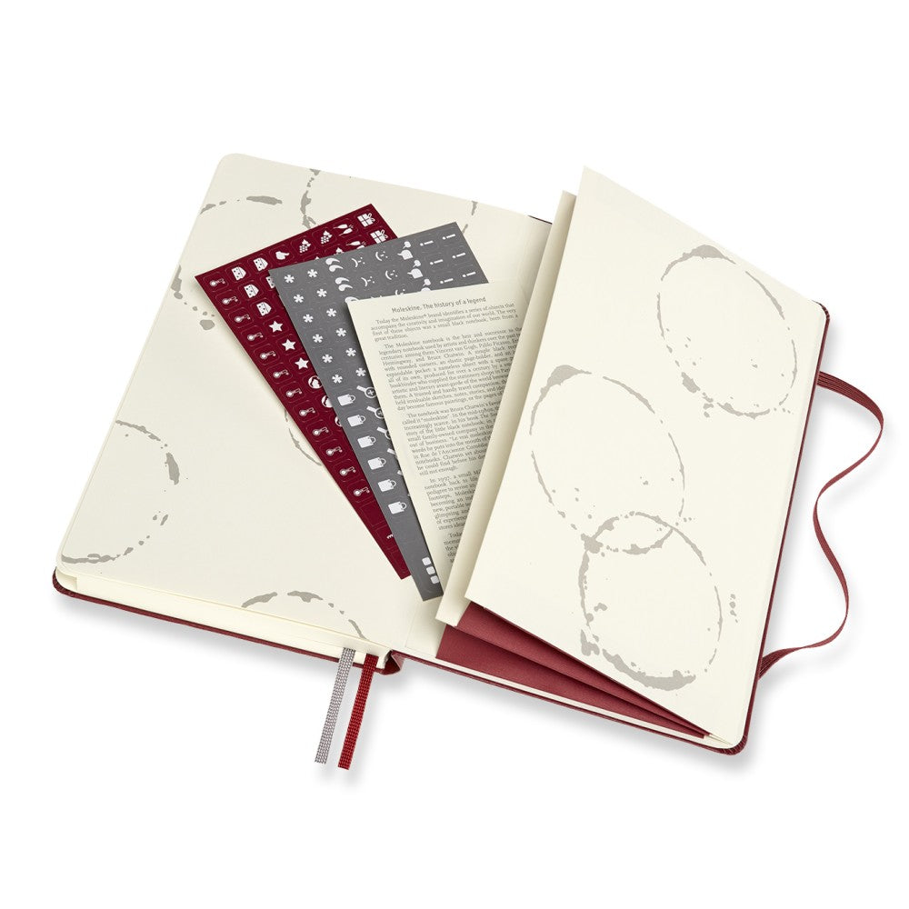 Moleskine Passion Journal Hardcover Large / A5 / Wein / dunkelrot