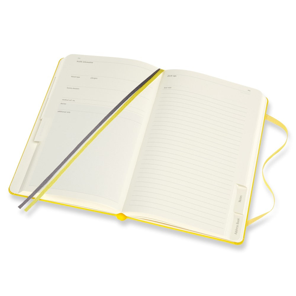 Moleskine Passion Journal Hardcover Large / A5 / Baby / gelb