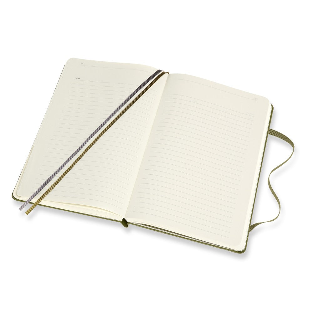 Moleskine Passion Journal Hardcover Large / A5 / Reisen / grün