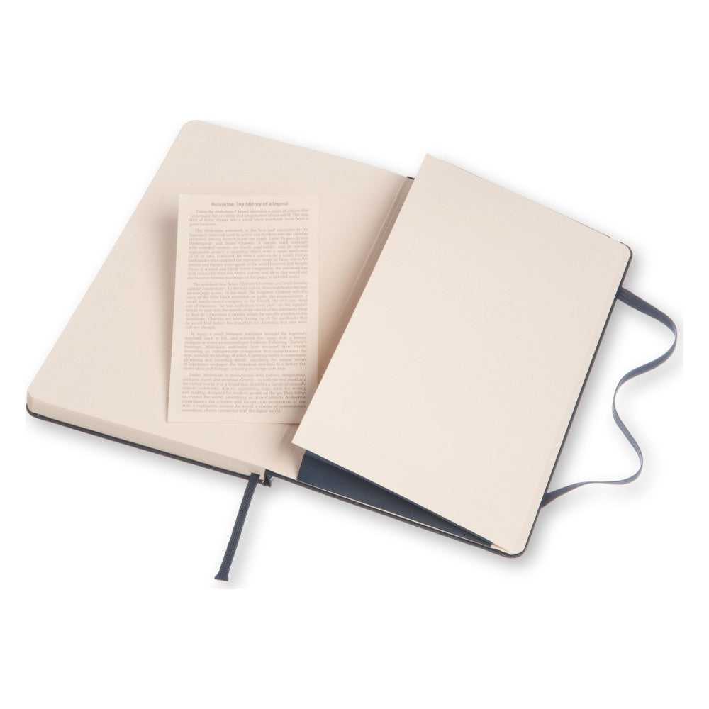 Moleskine Notizbuch Hardcover Large / A5 / blanko / saphir