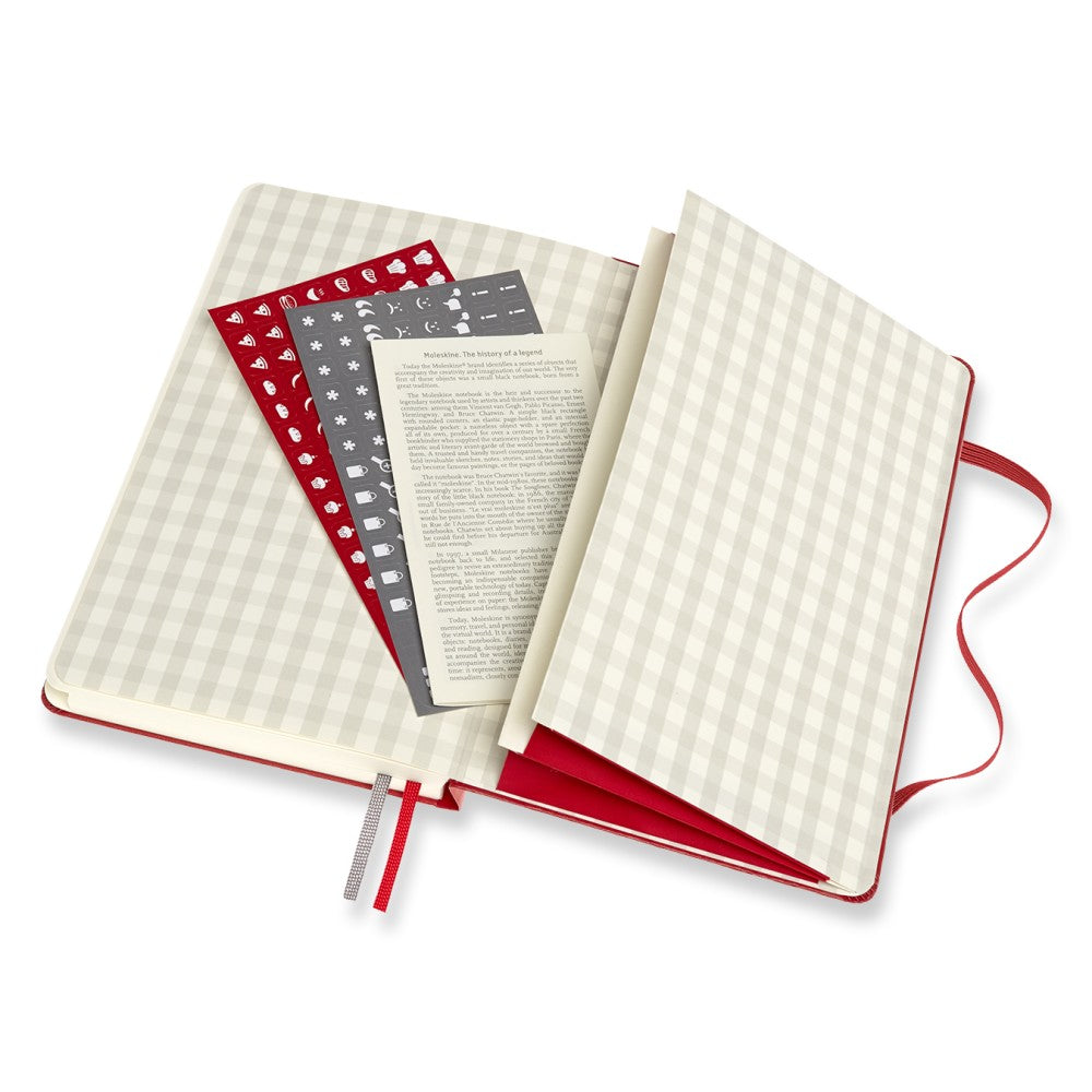 Moleskine Passion Journal Hardcover Large / A5 / Rezept / rot