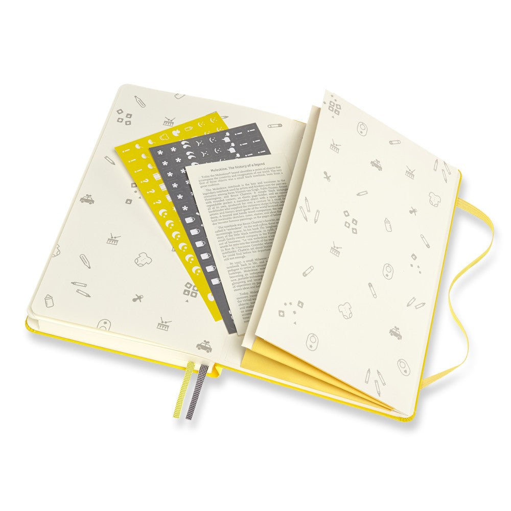Moleskine Passion Journal Hardcover Large / A5 / Baby / gelb