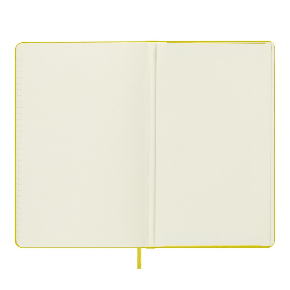 Moleskine Notizbuch Hardcover Stoffeinband Large / A5 / liniert / strohgelb