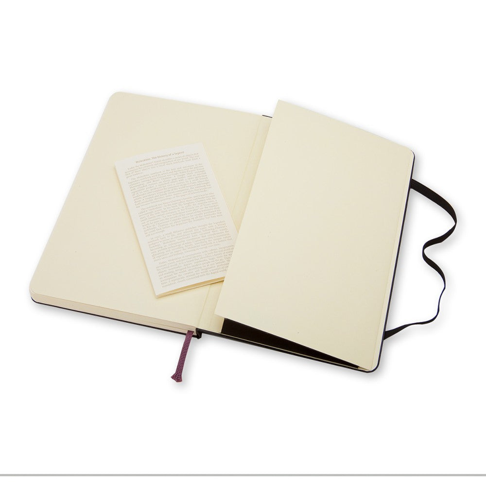 Moleskine Notizbuch Hardcover Large / A5 / blanko / schwarz