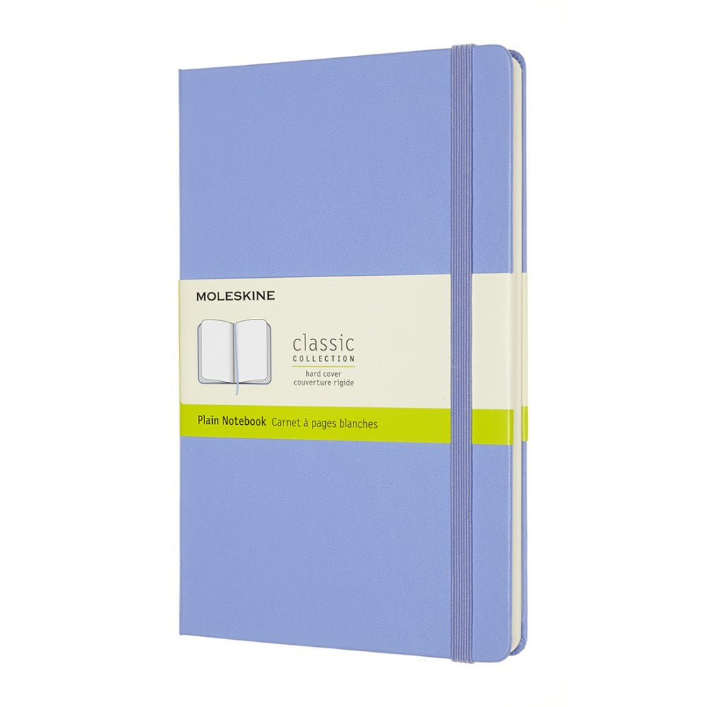 Moleskine Notizbuch Hardcover Large / A5 / blanko / hortensienblau