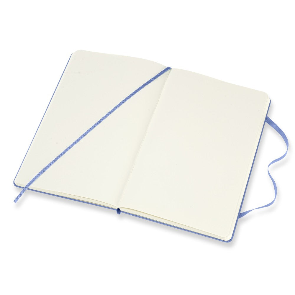 Moleskine Notizbuch Hardcover Large / A5 / blanko / hortensienblau