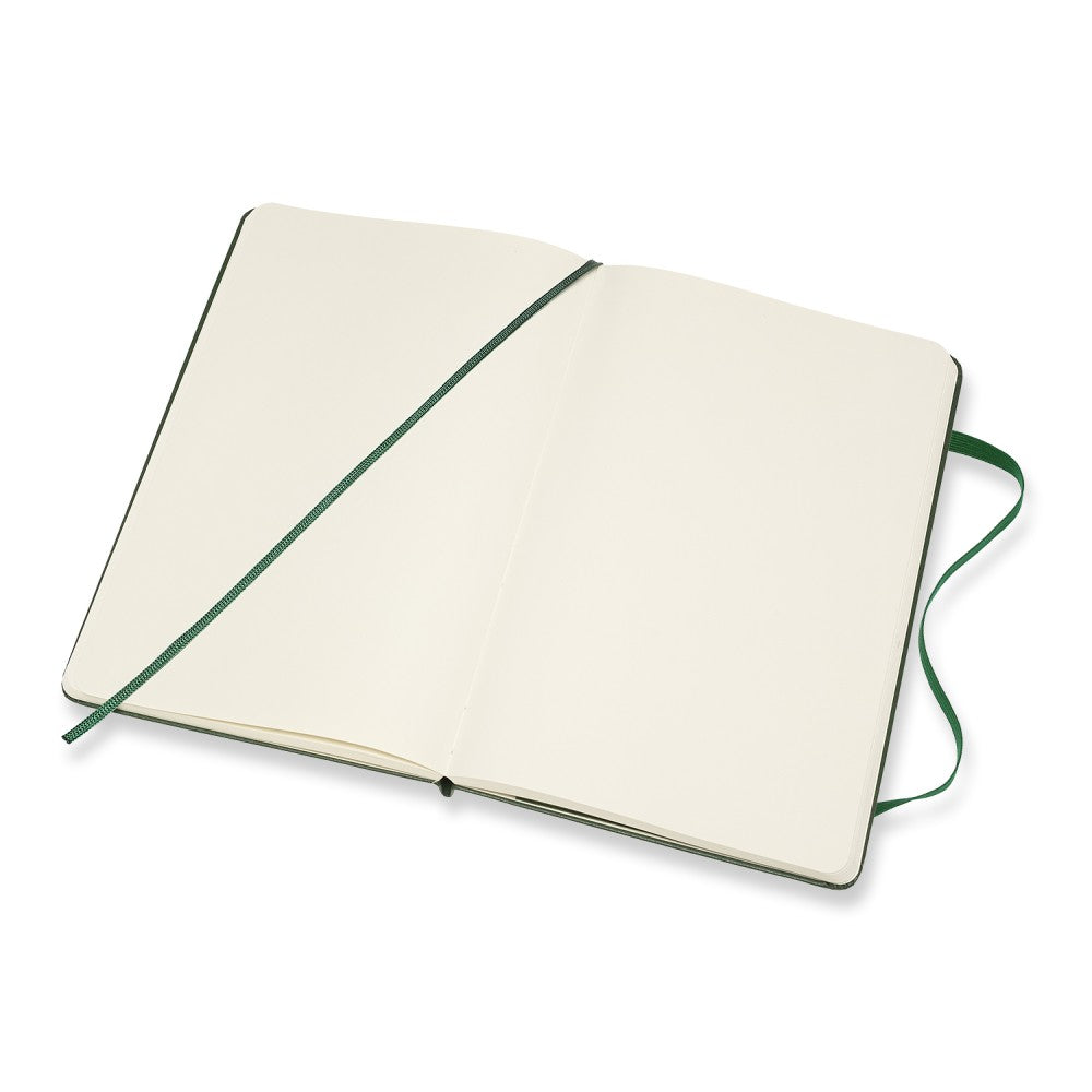 Moleskine Notizbuch Hardcover Large / A5 / blanko / myrtengrün