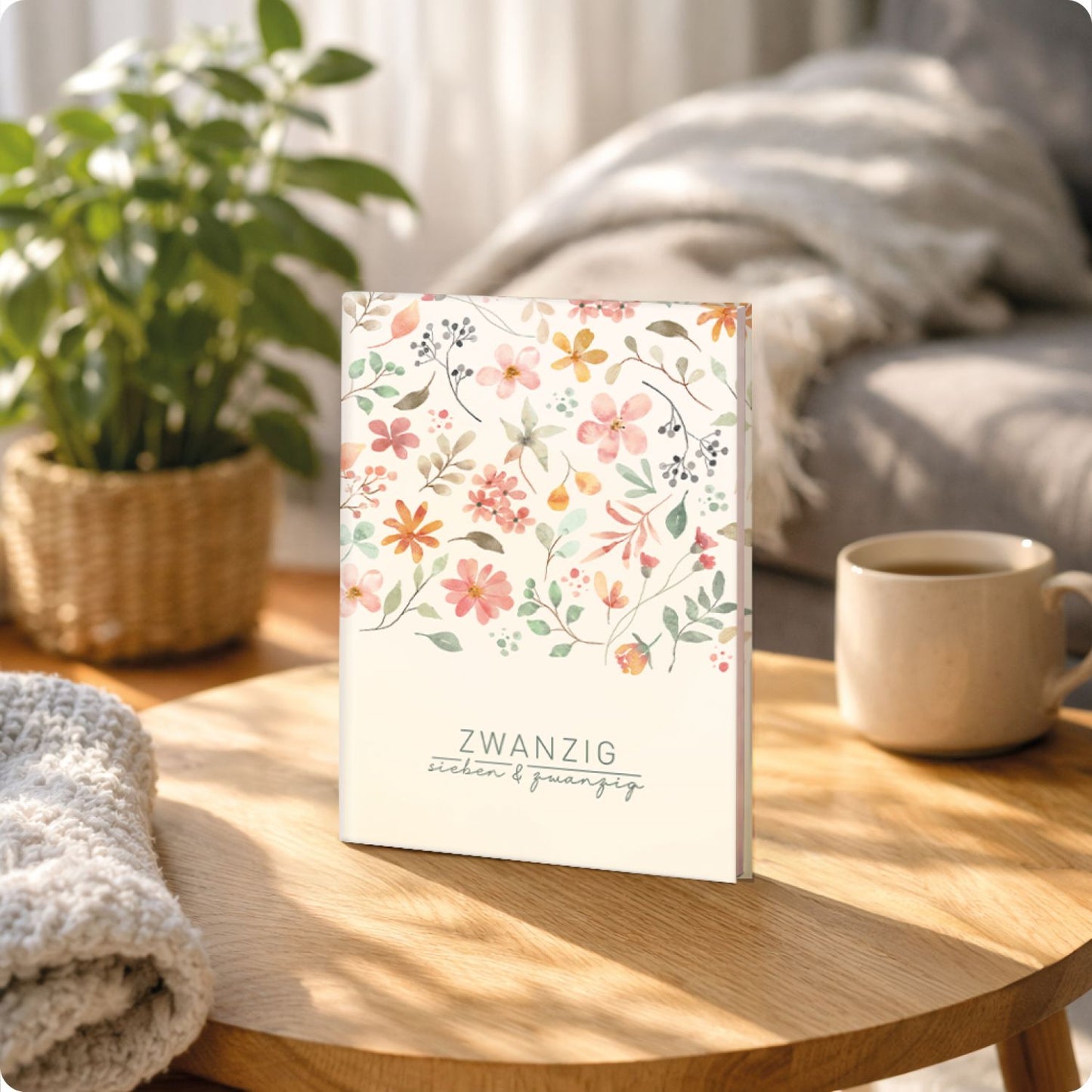 Chäff-Timer 2026/2027 / 17 Monate / A5 / Wild Blossoms / Häfft-Verlag