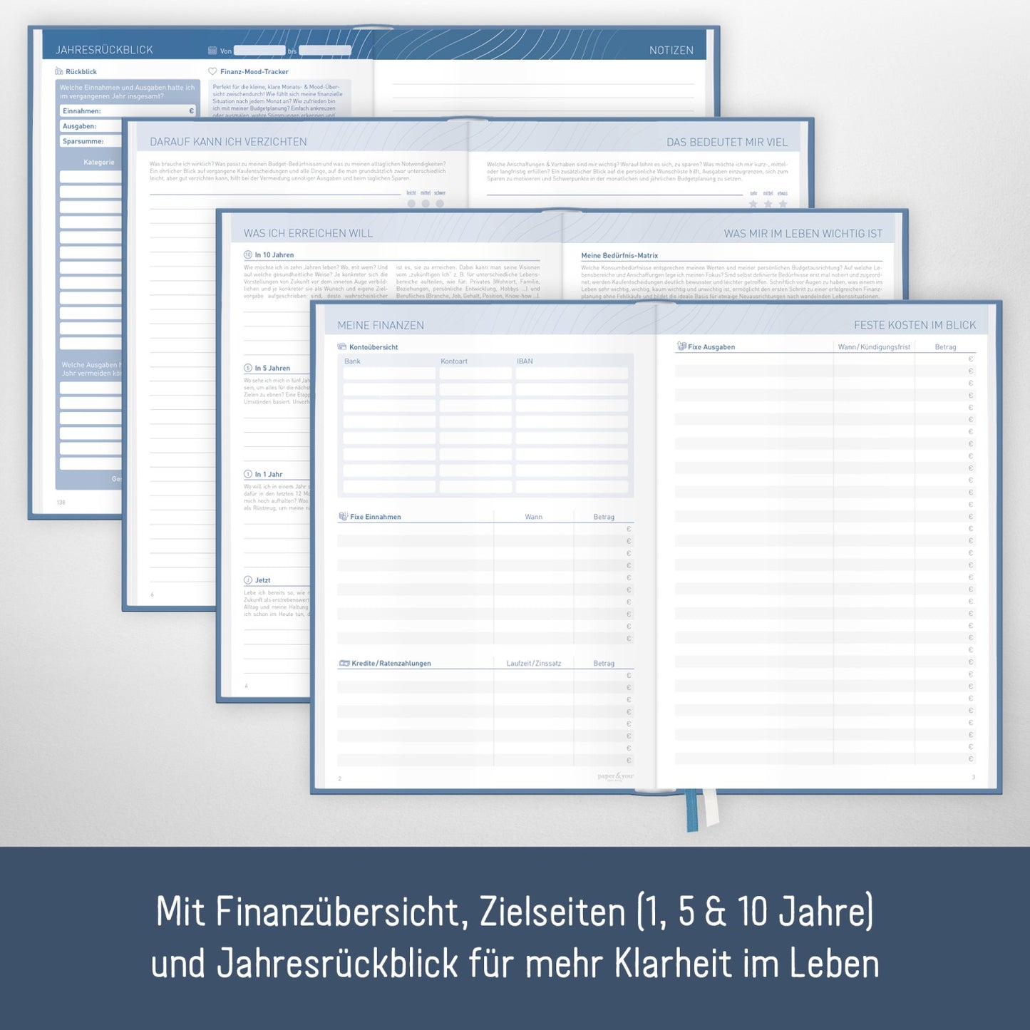 Finanzplaner A5+ / Finance & Life / vom Häfft-Verlag
