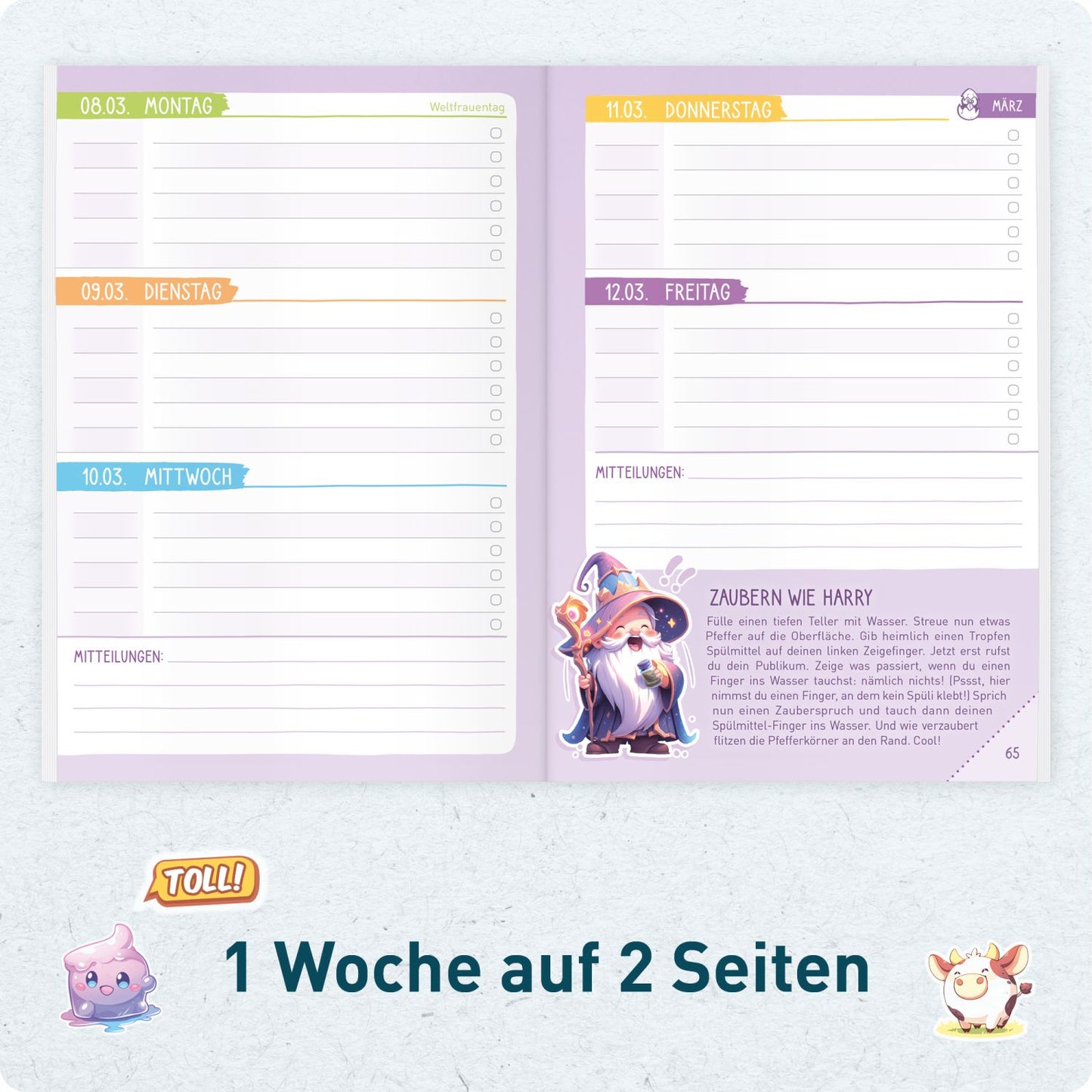 Das Grundschul-Hausaufgabenheft 2026/2027 / A5 / Leopard / Häfft-Verlag
